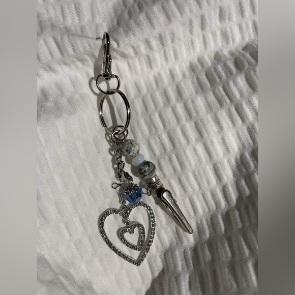 Breast Cancer Awareness Giveaway Handcrafted, ATM Grabber Keychain, Various $45 - Picture 3 of 3